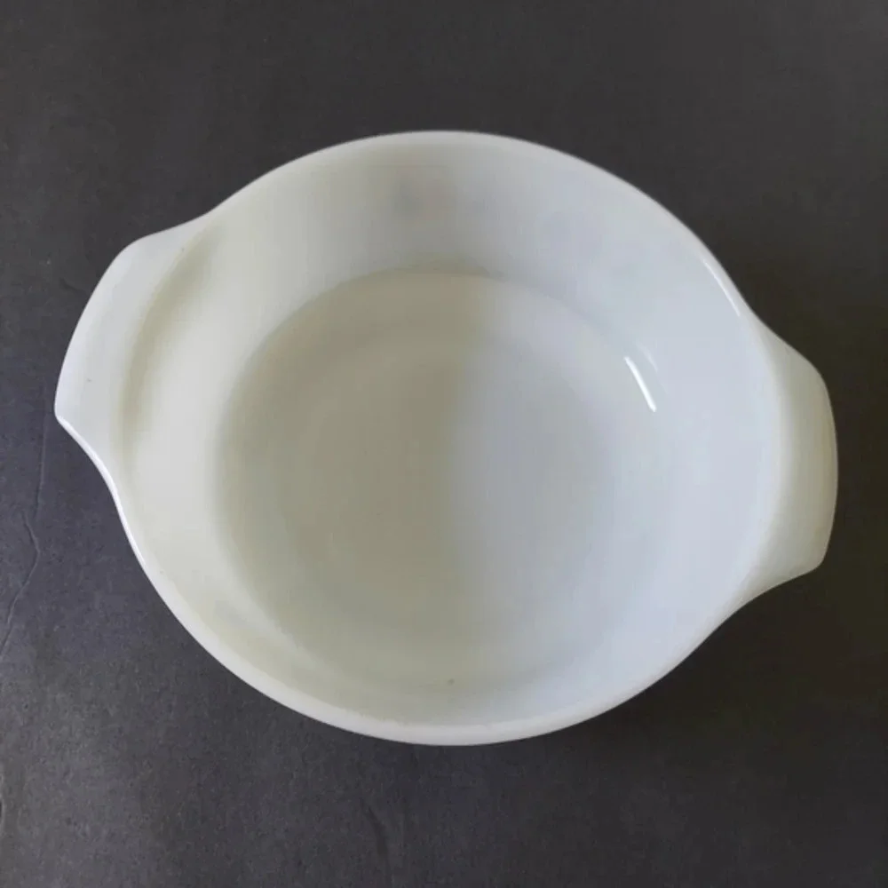 Vintage Fire King‎ Candle Glow Casserole Dish